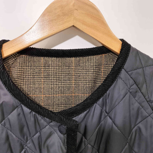 ラベンハム LAVENHAM 別注 チェックリバーシブルコート レディース 36