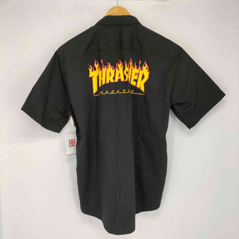 ディッキーズ Dickies バックプリント半袖ワークシャツ メンズ import:XL