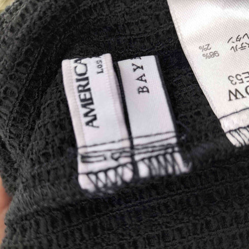 アメリカンラグシー AMERICAN RAG CIE 25AW バックオープンブラウス レディース FREE