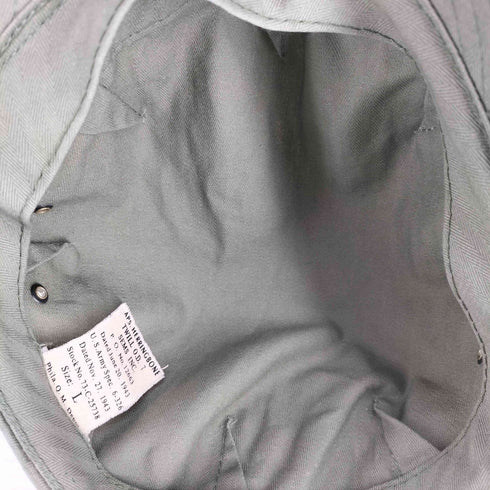 ユーエスアーミー U.S. ARMY HBT ユーティリティ キャップ ヘリンボーン メンズ L