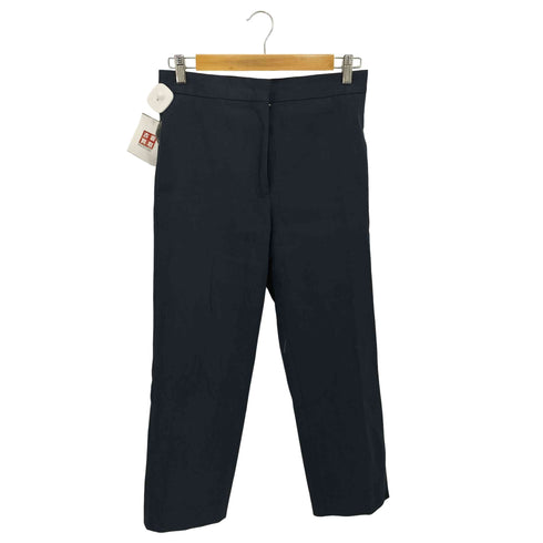 ジルサンダー JIL SANDER コットン テーパード スラックスパンツ レディース 34