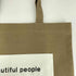 ビューティフルピープル beautiful people ネームタグ トートバッグ メンズ