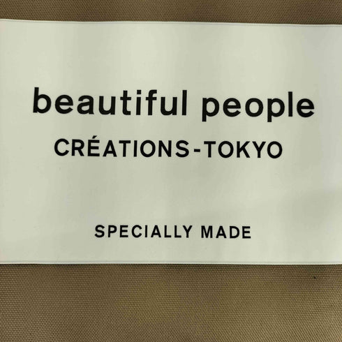 ビューティフルピープル beautiful people ネームタグ トートバッグ メンズ