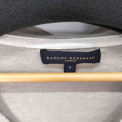 バナナリパブリック BANANA REPUBLIC リネン カーディガン メンズ import:S