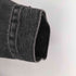 リーバイス Levis 裏地チェック襟ボアブラックデニムジャケット メンズ S