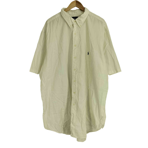 ラルフローレン RALPH LAUREN 90S CLASSIC FIT ポニー刺繍 ボタンダウン 半袖シャツ メンズ 3XLT