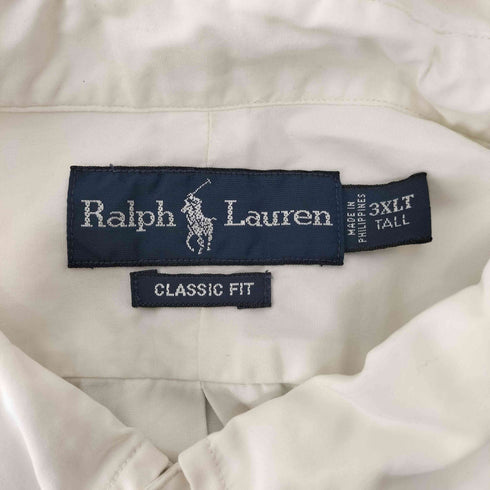 ラルフローレン RALPH LAUREN 90S CLASSIC FIT ポニー刺繍 ボタンダウン 半袖シャツ メンズ 3XLT