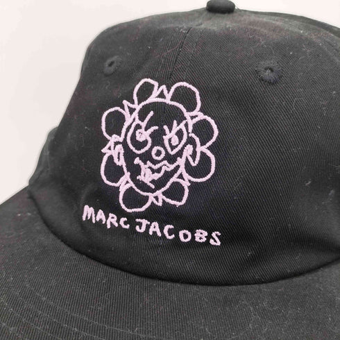 マークジェイコブス heaven by marc jacobs ロゴ刺繍 6パネルキャップ レディース