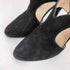 プラダ PRADA サイドジップ スウェード ヒール パンプス レディース 35 1/2