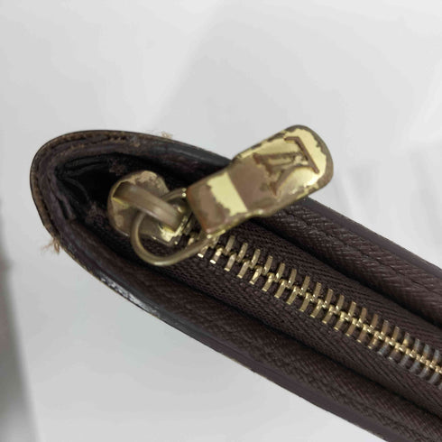 ルイヴィトン LOUIS VUITTON ポルトモネジップ エベヌ レディース