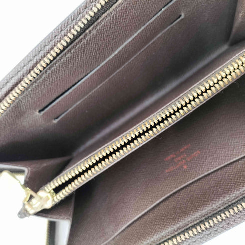 ルイヴィトン LOUIS VUITTON ポルトモネジップ エベヌ レディース