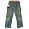 リーバイス Levis 50S 501XX 赤耳 隠しリベット12刻印 アルミリベット オフセットベルトループ ボタン裏刻印無し メンズ 42cm