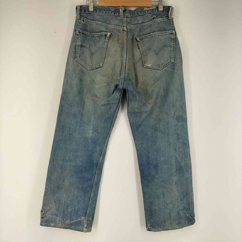 リーバイス Levis 50S 501XX 赤耳 隠しリベット12刻印 アルミリベット オフセットベルトループ ボタン裏刻印無し メンズ 42cm