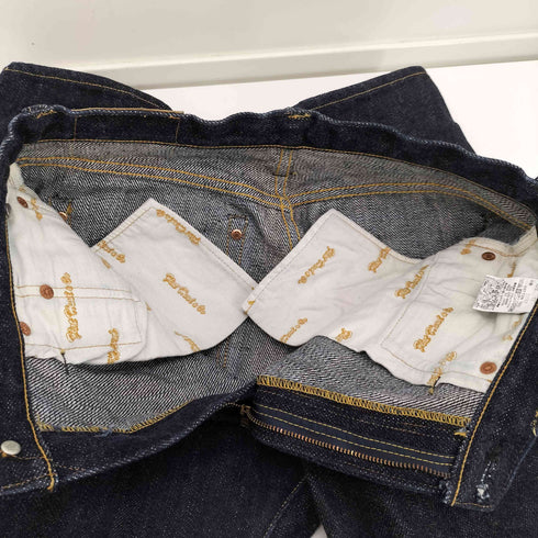 ザフラットヘッド the flat head 19oz ジップフライ デニムパンツ メンズ W32 L36