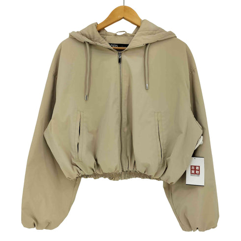 ザラ ZARA FAUX SUEDE CROPPED JACKET レディース import:XS