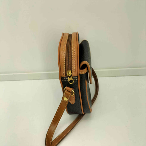 DELANE レザーショルダーバッグ レディース