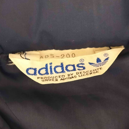 アディダス adidas 80s デサント製 ナイロンジップアップジャケット メンズ JPN:M