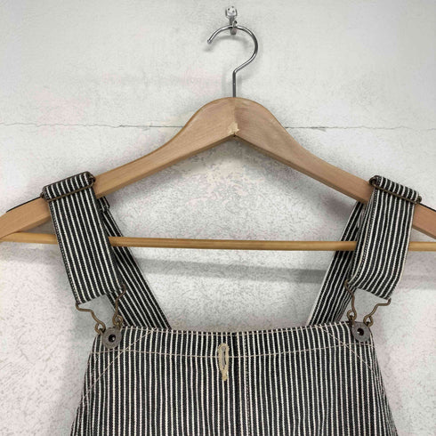 builders togs & co 日本製 ヒッコリー柄オーバーオール メンズ W36