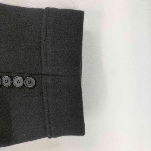 JERIH 20AW BLACK WOOL PEACOAT import メンズ import:M
