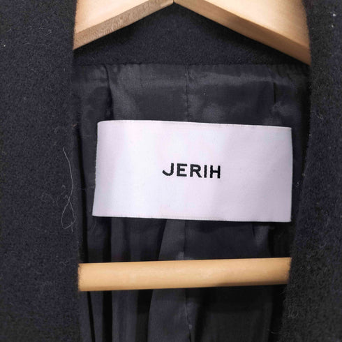 JERIH 20AW BLACK WOOL PEACOAT import メンズ import:M