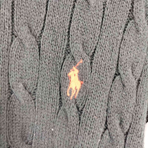 ポロラルフローレン POLO RALPH LAUREN ハーフジップケーブルニット メンズ import:S