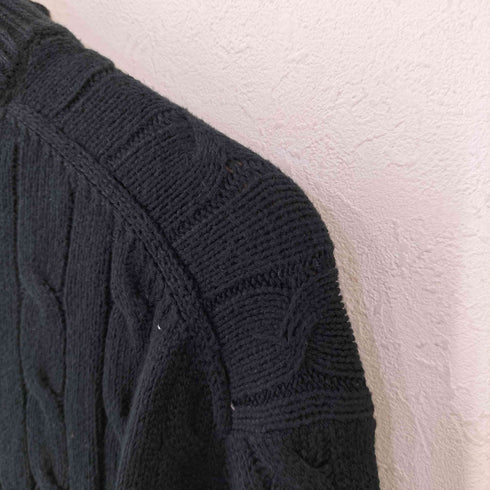 ポロラルフローレン POLO RALPH LAUREN ハーフジップケーブルニット メンズ import:S