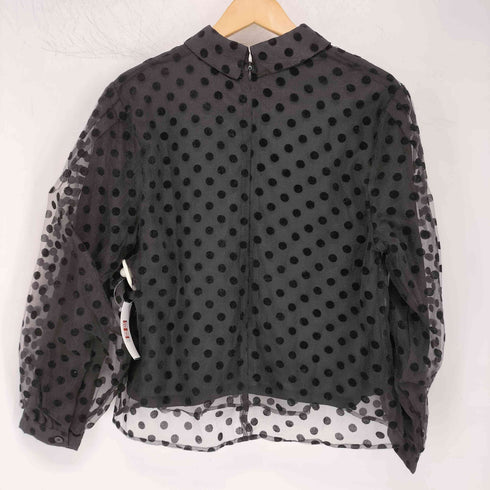 VERITE シアードットブラウス レディース M~L