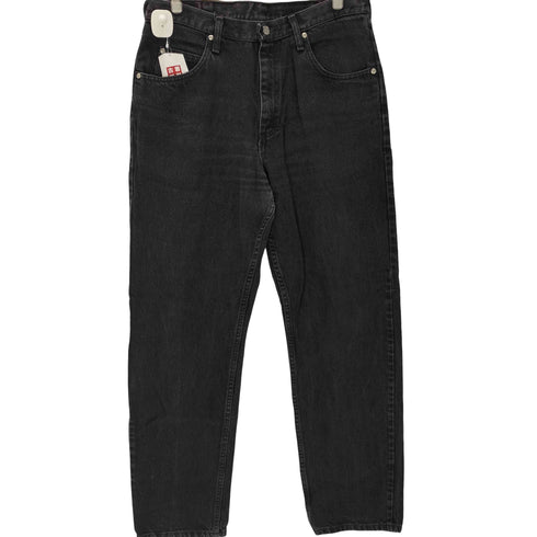 ラングラー Wrangler 00S ブラック テーパード ジップフライ デニムパンツ メンズ 34×34