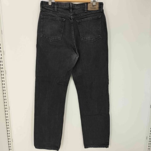 ラングラー Wrangler 00S ブラック テーパード ジップフライ デニムパンツ メンズ 34×34