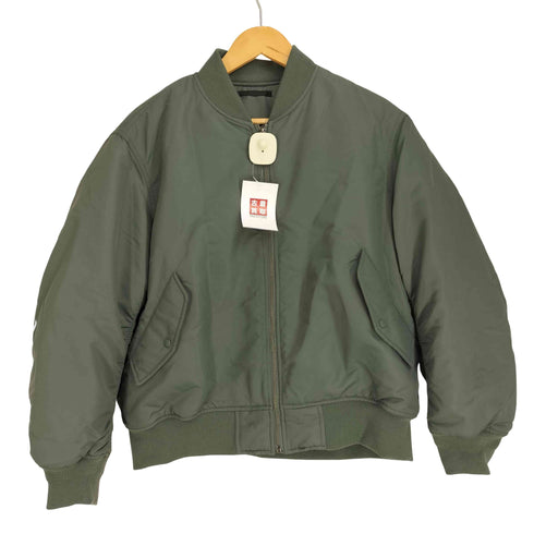 ユニクロ UNIQLO MA-1ブルゾンジャケット メンズ JPN:L