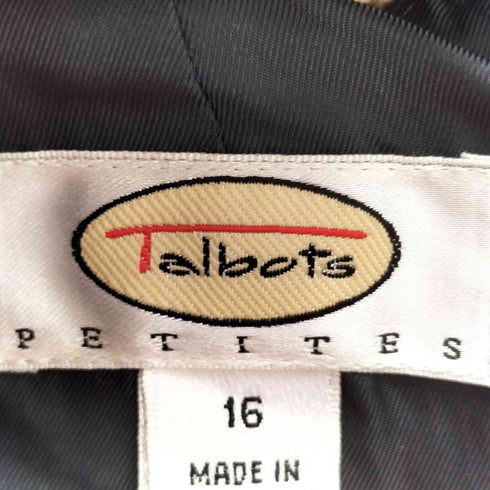タルボット TALBOTS ツイードテーラードジャケット レディース 16