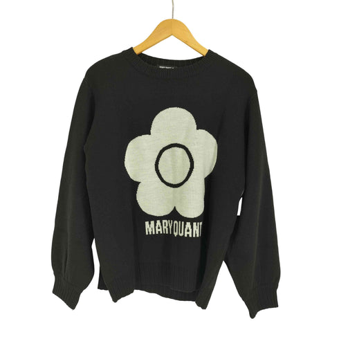 マリークワント MARY QUANT コラボ キャラクタープリント 花柄 ニット レディース JPN:M