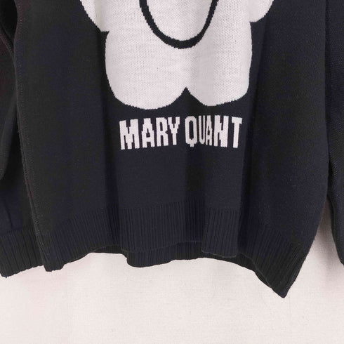 マリークワント MARY QUANT コラボ キャラクタープリント 花柄 ニット レディース JPN:M