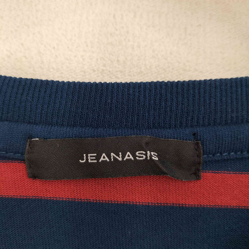 ジーナシス JEANASIS アソートボーダーBIGロンTEE レディース FREE
