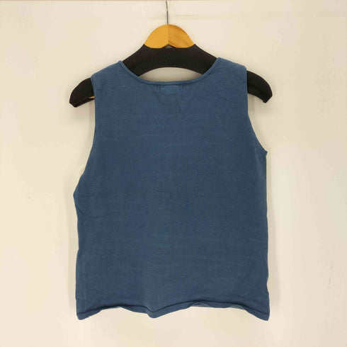 コールドウォータークリーク Coldwater Creek シルク混 ニットタンクトップ メンズ import:M