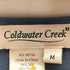 コールドウォータークリーク Coldwater Creek シルク混 ニットタンクトップ メンズ import:M