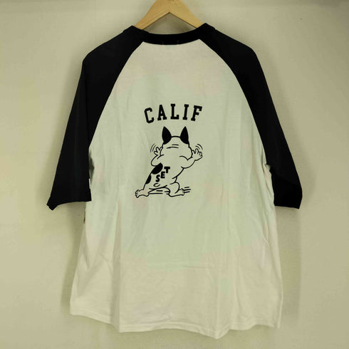 エンドレスサマー The Endless Summer CALIF 両面プリント ラグランスリーブ S/S Tシャツ メンズ import:L