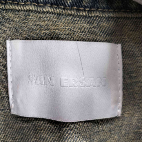 SAN ERSAN 90S ワークデニムベスト レディース import:L