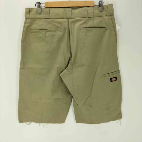 ディッキーズ Dickies Loose Fit ダブルニーワイドワークパンツ リメイク カットオフ メンズ  34×32