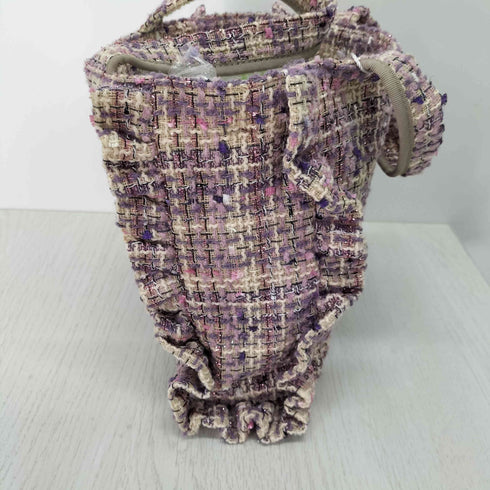 トッカ TOCCA TRIM WAVES MINITOTE ツイード ミニトート レディース ONE SIZE