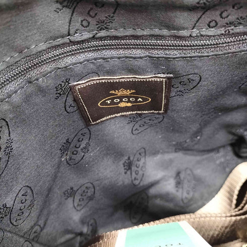 トッカ TOCCA TRIM WAVES MINITOTE ツイード ミニトート レディース ONE SIZE