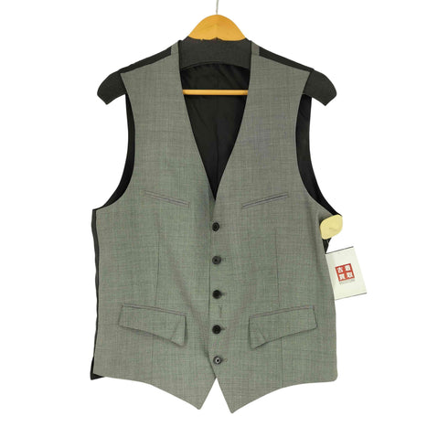 バーバリーブラックレーベル BURBERRY BLACK LABEL ウールベスト メンズ