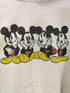 90-00S テーマパークキャラクター プリント フーディー パーカー 黄色足 メンズ import:XL