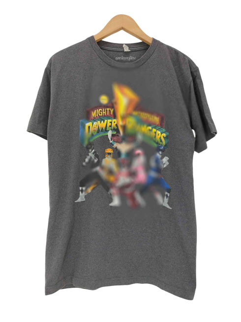 戦隊プリント S/S クル-ネック Tシャツ メンズ import:M