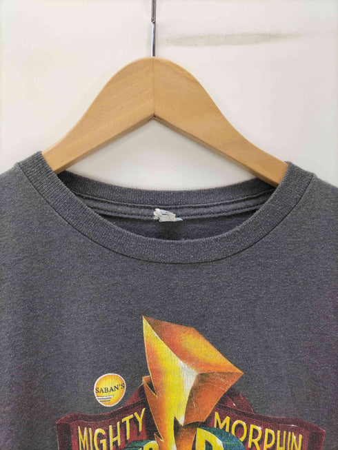 戦隊プリント S/S クル-ネック Tシャツ メンズ import:M