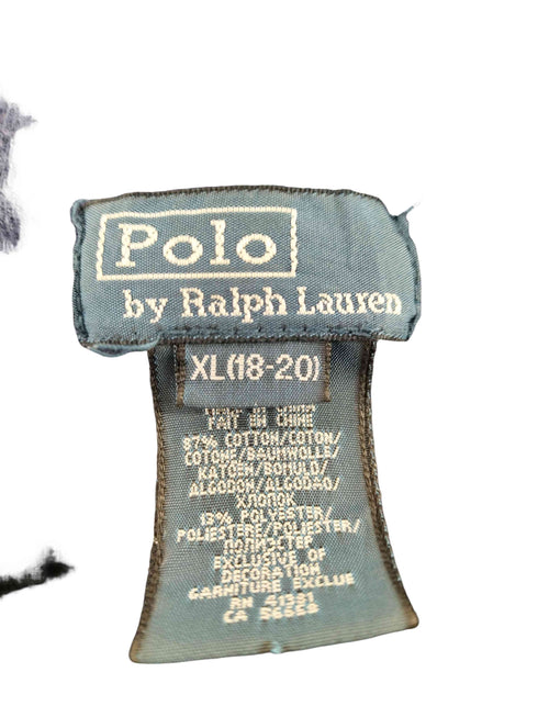 ポロバイラルフローレン Polo by RALPH LAUREN 90S-00S ビックポニー刺繍 ジップアップ ラグラン バイカラー スウェット ジャケット レディース import:XL