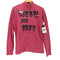 ディーゼル DIESEL 00S Y2K IND 1978 プリント ジップアップ スウェット メンズ import:S