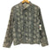 ブリッグス BRIGGS パイソン柄 シャツジャケット メンズ import:M