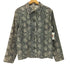 ブリッグス BRIGGS パイソン柄 シャツジャケット メンズ import:M