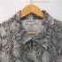 ブリッグス BRIGGS パイソン柄 シャツジャケット メンズ import:M